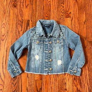 JEAN JACKET GIRLS SIZE 8Y